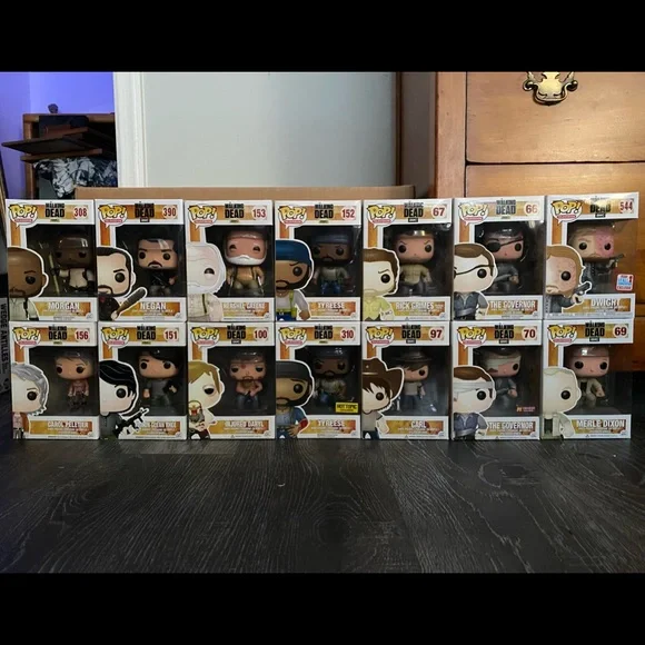 Lot Funko Pop! The Walking Dead - Figurines Vinyle - Occasion